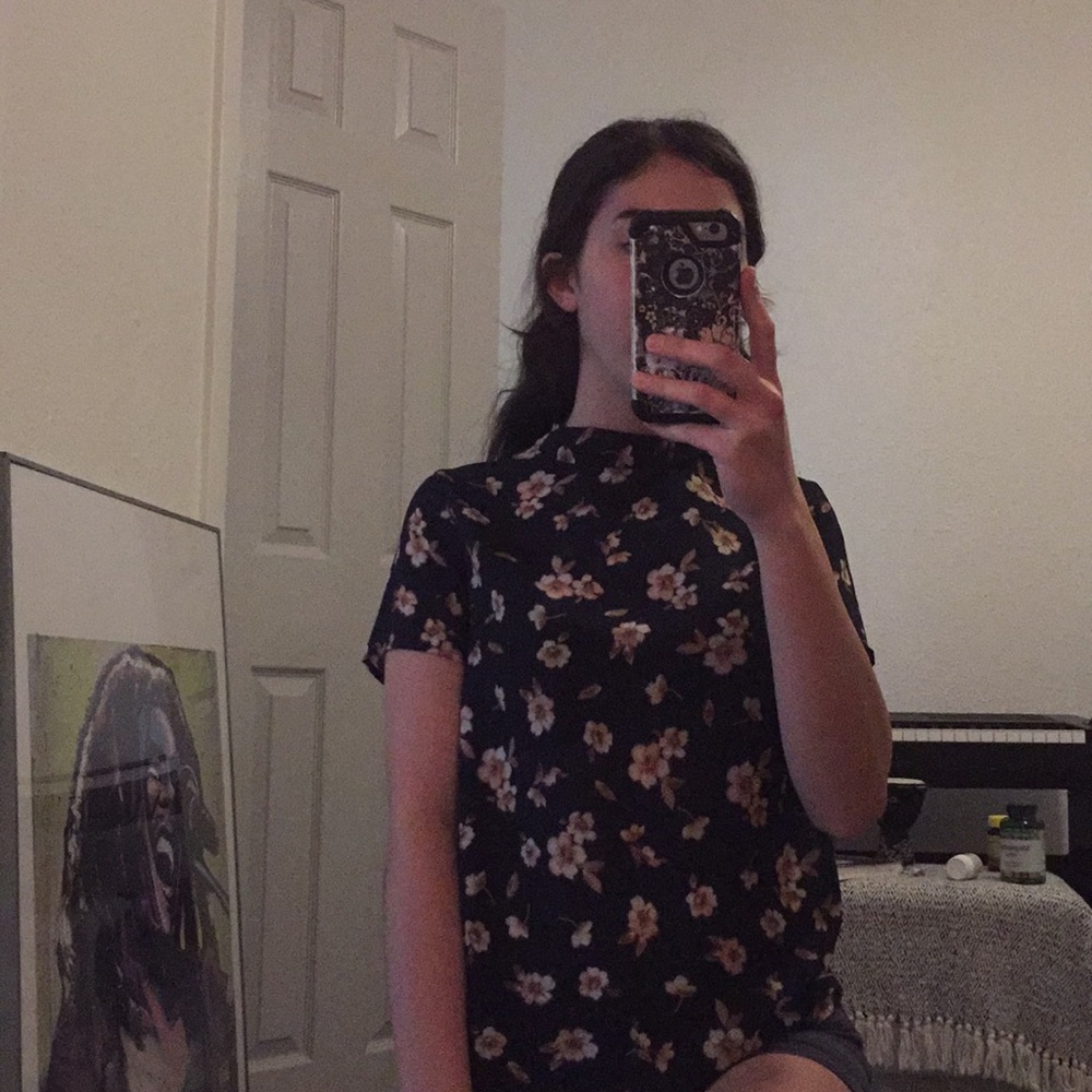 Floral Asian Style Blouse